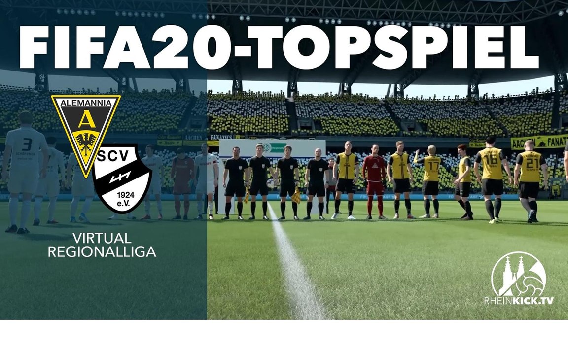 Der virtuelle Tivoli bebt: Spektakuläre Partie zwischen Alemannia Aachen und dem SC Verl