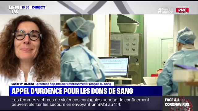 Cathy Bliem (EFS): La diminution des accidents de la route explique la baisse en produits sanguins