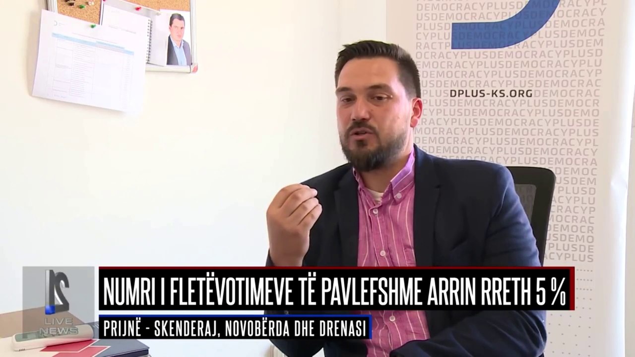 Numri i fletëvotimeve të pavlefshme arrin rreth 5 % - RTV 21
