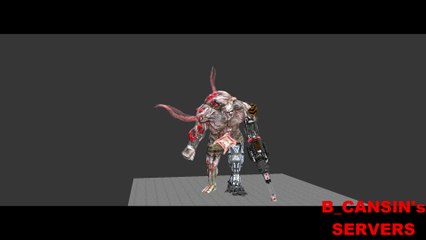 B_CANSIN's KF2 Patriarch port with full animations (SFM _ GMOD)