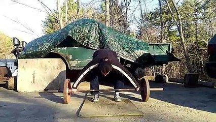 Snatch Grip Bent Rows 252.5lb