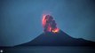 El momento exacto de la erupción del volcán Krakatoa
