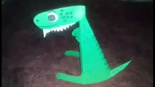 How to make paper dinosaur | Paper caterpillar | Craft time for kids |