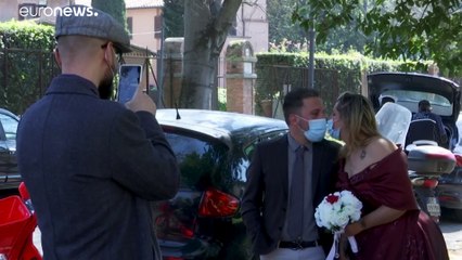El Ayuntamiento de Roma celebra bodas de manera excepcional a pesar del coronavirus
