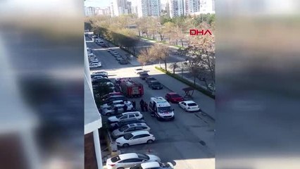 Kayseri'de çıkan yangında 3'ü çocuk 6 kişi dumandan etkilendi
