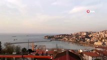 Sokakları boş kalan Zonguldak sessizliğe büründü