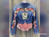 Unique jeans collection, beautiful jeans jacket, casual wearing, stylish look, comfortable style.
