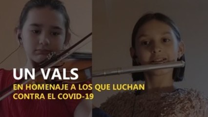 Un vals global tocado a distancia rinde homenaje a los héroes de la pandemia