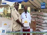 RTG / Covid 19 - Don de produits alimentaires pour les détenus de la prison centrale de Libreville par la fondation internationale missionnaire pour Jésus Christ dans les prisons des nations