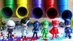 ABC Nursery TV - Pj Masks Balls Ice Cream Cones , Learn Colors with Pj Masks Wrong Heads