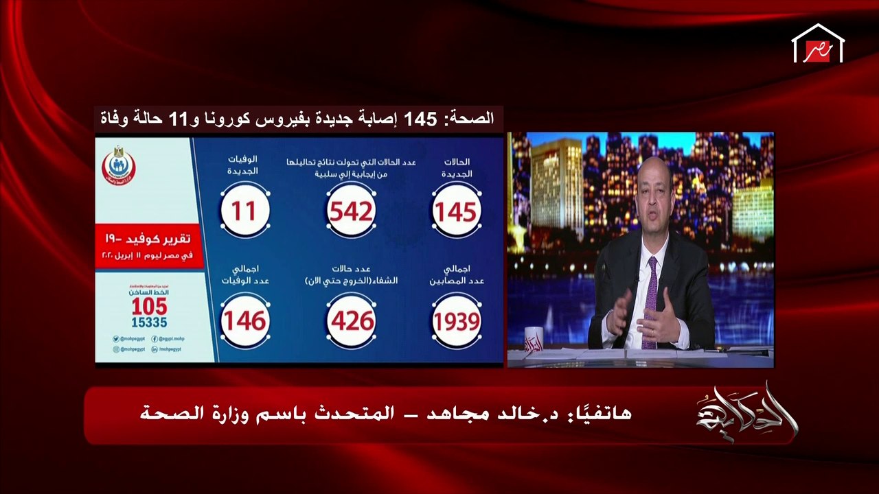 المتحدث باسم الصحة: عملنا أكثر من  25 ألف تحليل...