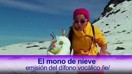 El mono de nieve - Cantando Aprendo a Hablar (HD)