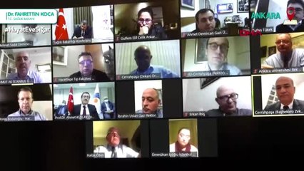 Bakan Koca İlk defa yoğun bakıma giren ve entübe olan hasta sayısal olarak eksiğe düştü