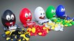Learn Colors With Animal - Vehicles and Surprise Eggs! 3D Opening Kinder Surprise Egg with Magic Cars and Trucks Toys