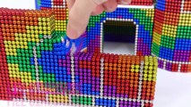 Build Most Beautiful Mansion Swimming Pool From Magnetic Balls
