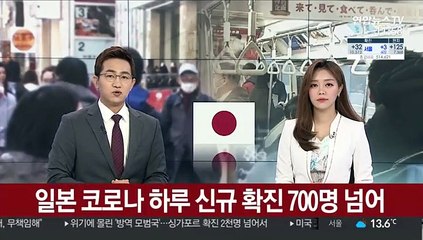 Скачать видео: 일본 코로나 하루 신규 확진 700명 넘어