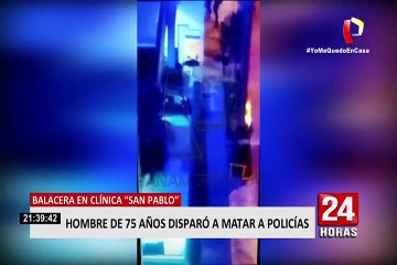 Angie Jibaja y autor del tiroteo están en Cuidados Intensivos