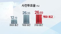 사전투표율 역대 최고치...여야, 막판 유세 총력전 / YTN