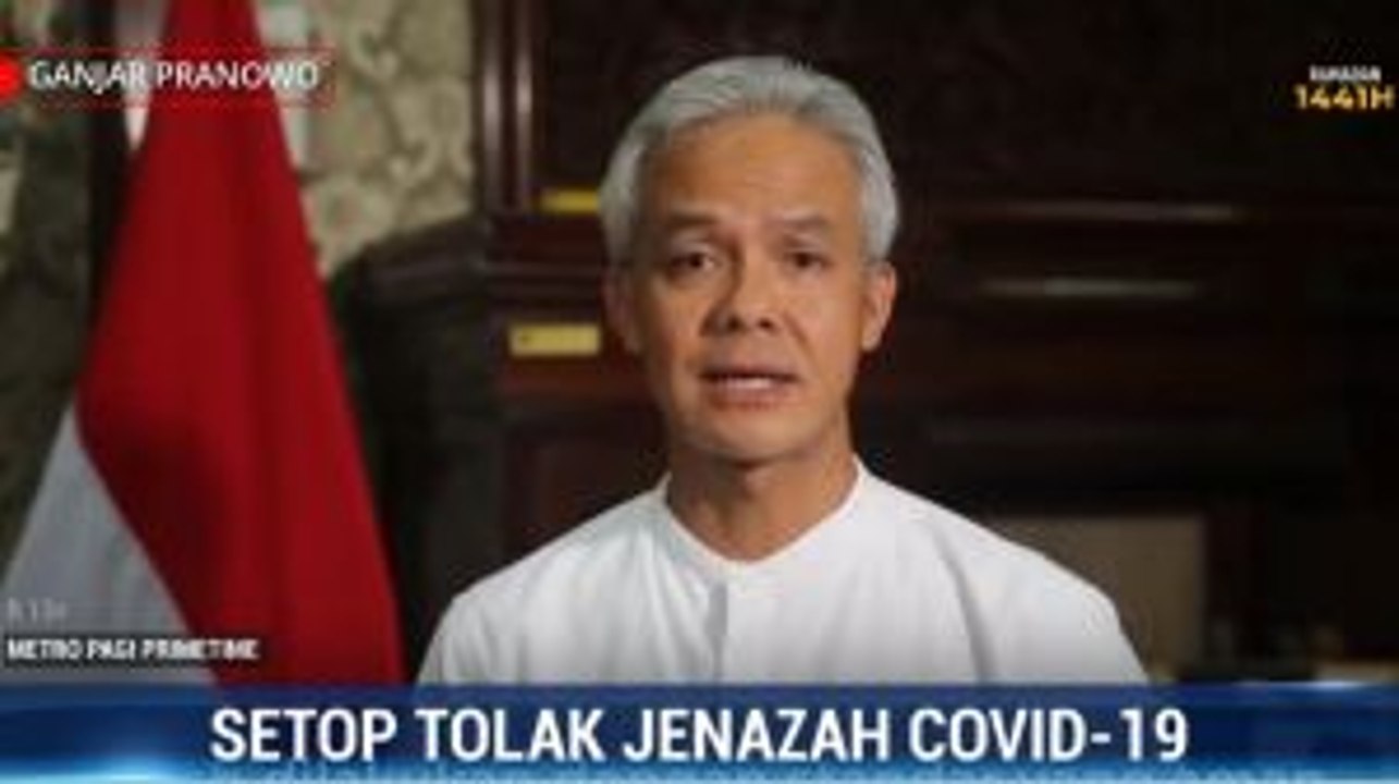Ganjar Minta Tak Ada Lagi Penolakan Jenazah Pasien Covid-19