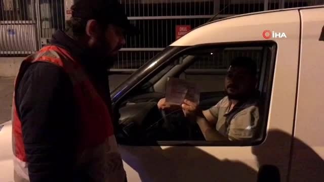 Sokağa çıkma yasağını delen genç: Allah bana ceza veriyor