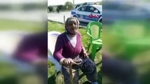Kızı ve damadıyla tartışan yaşlı kadın 36 kilometre yürüdü, polis durdurdu