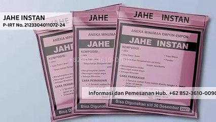 (PROMO) +62 852-3610-0090 | Jahe Bubuk Untuk Diet
