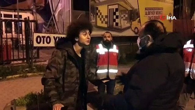 Sokağa çıkma yasağını delen genç: Allah bana ceza veriyor