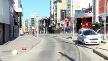 YASAĞIN İKİNCİ GÜNÜNDE BAĞDAT CADDESİ BOŞ KALDI