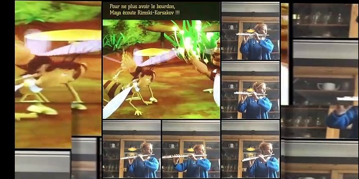 27ème Jour de Confinement, « Le Vol du Bourdon de Rimski-Korsakov pour Quintette de Flûte