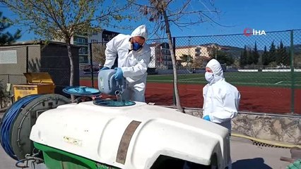 Osmaneli halkı gönüllü olarak virüs ile mücadele ediyor