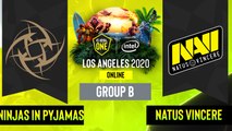 Dota2 - Ninjas in Pyjamas vs. Natus Vincere - Game 3 - Group B - EUCIS - ESL One Los Angeles