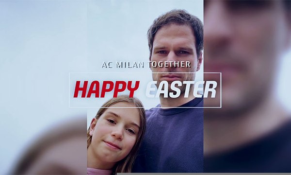 Buona Pasqua: gli auguri dei rossoneri