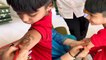 Shilpa Shetty के बेटे Vivaan ने बनवाया Tattoo; Viral Video | Shilpa Shetty Son Vivaan Tattoo