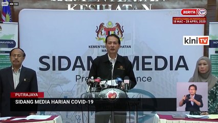 Covid-19: 153 new confirmed cases, 3 more death