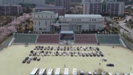 백석대 부활절 예배 '드라이브 인 위십' / YTN