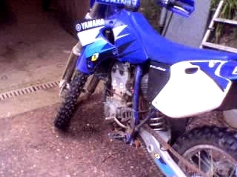 Test 400 yzf cam embarquer