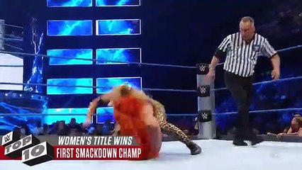 Greatest title victories by WWE female Superstar Top 10