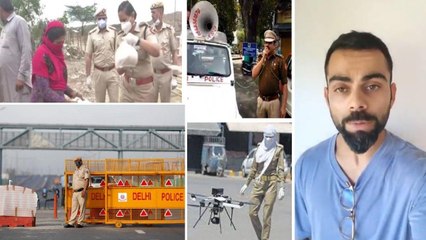 Coronavirus : Virat Kohli Special Tribute To Delhi Police's Efforts Amid Lockdown