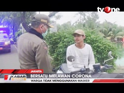 Hari Ketiga PSBB, Banyak Warga Jakarta Belum Patuhi Aturan