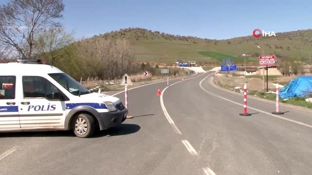 Hazar Mahallesi karantinaya alındı, Sivrice ilçesine giriş ve çıkışlar kısıtlandı