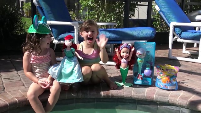 Disney Princesa Ariel Brinquedos e Surpresas com Sophia, Isabella e Alice