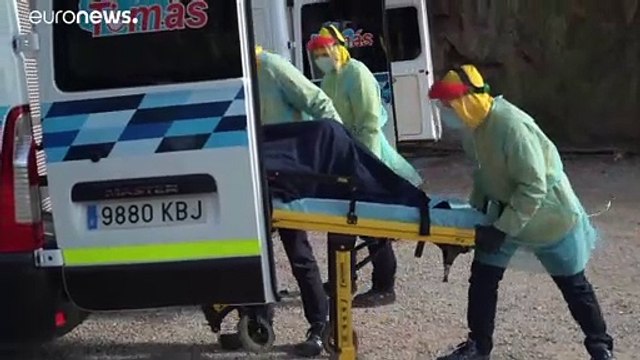 Número de mortes em Espanha sobe para 619