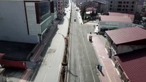 Erciş'te halk sokağa çıkma yasağına uydu