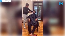 Watch: Chirag Paswan shaves father Ram Vilas Paswan's beard amid Coronavirus lockdown