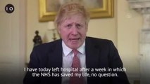 İngiltere Başbakanı Johnson'dan sağlık çalışanlarına 