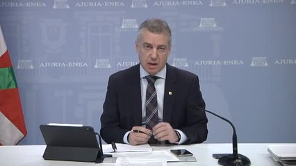 Urkullu le pide a Sánchez "certezas" para no confundir a la sociedad