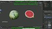 Dailymotion, Blender 2.8 Tutorial, Watermelon Modeling, Eevee Tutorial Watermelon, Modeling, Beginner, Toorkhan