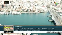 Turquía: implementan toque de queda de 48 horas