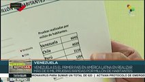 Venezuela, primer país de AL en realizar pruebas rápidas para COVID-19