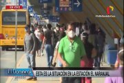 Estación Naranjal: hoy domingo servicio del Metropolitano será solo por horas